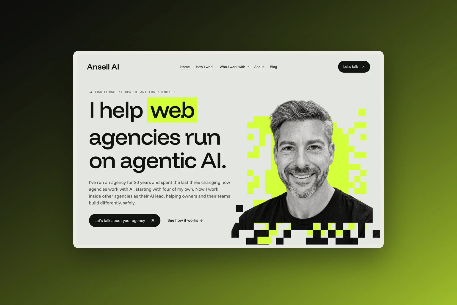 Ansell AI project artwork
