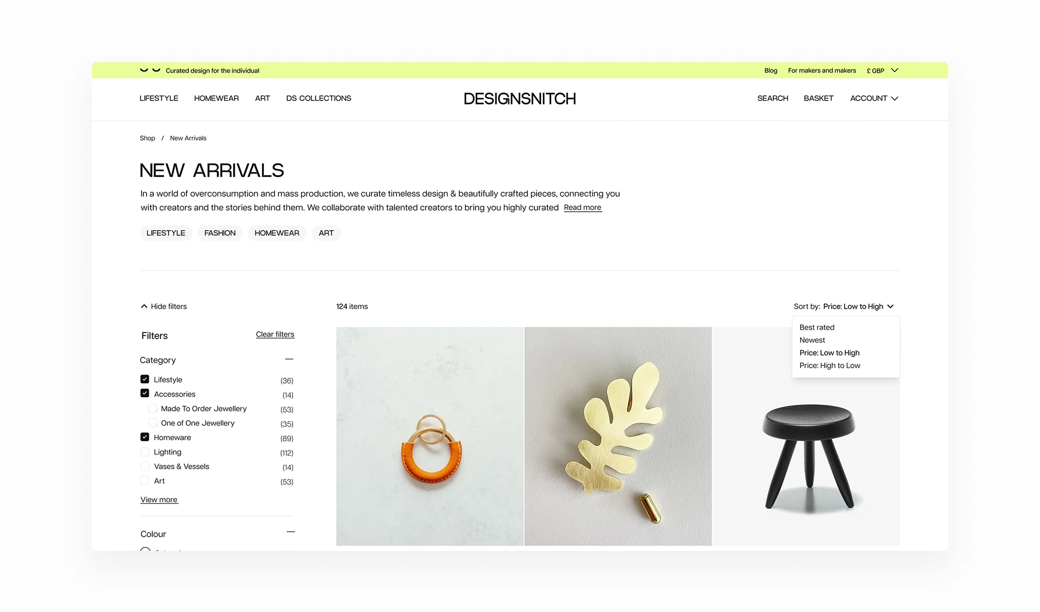 Designsnitch supplier profile showcase