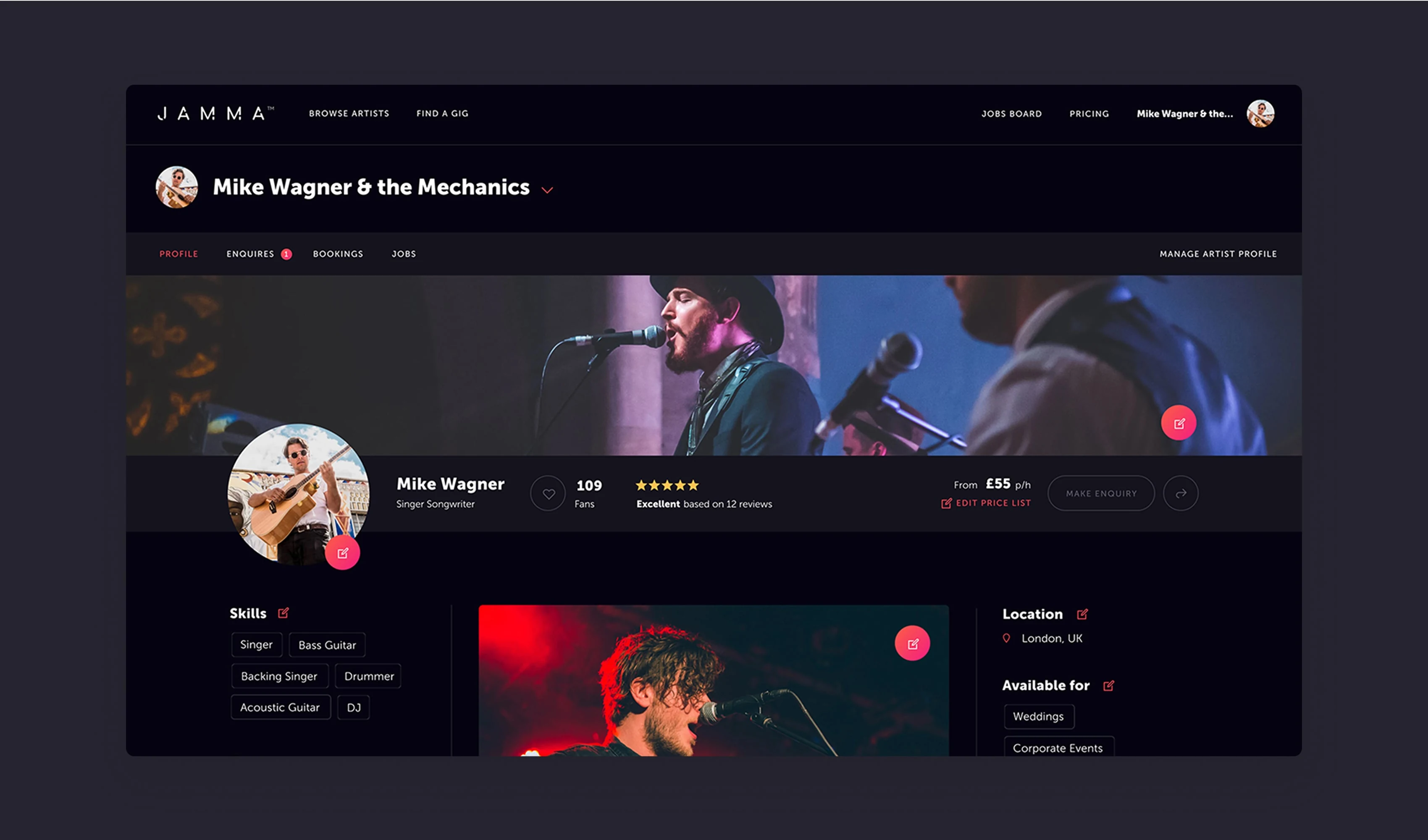 Jamma Music community tools showcase