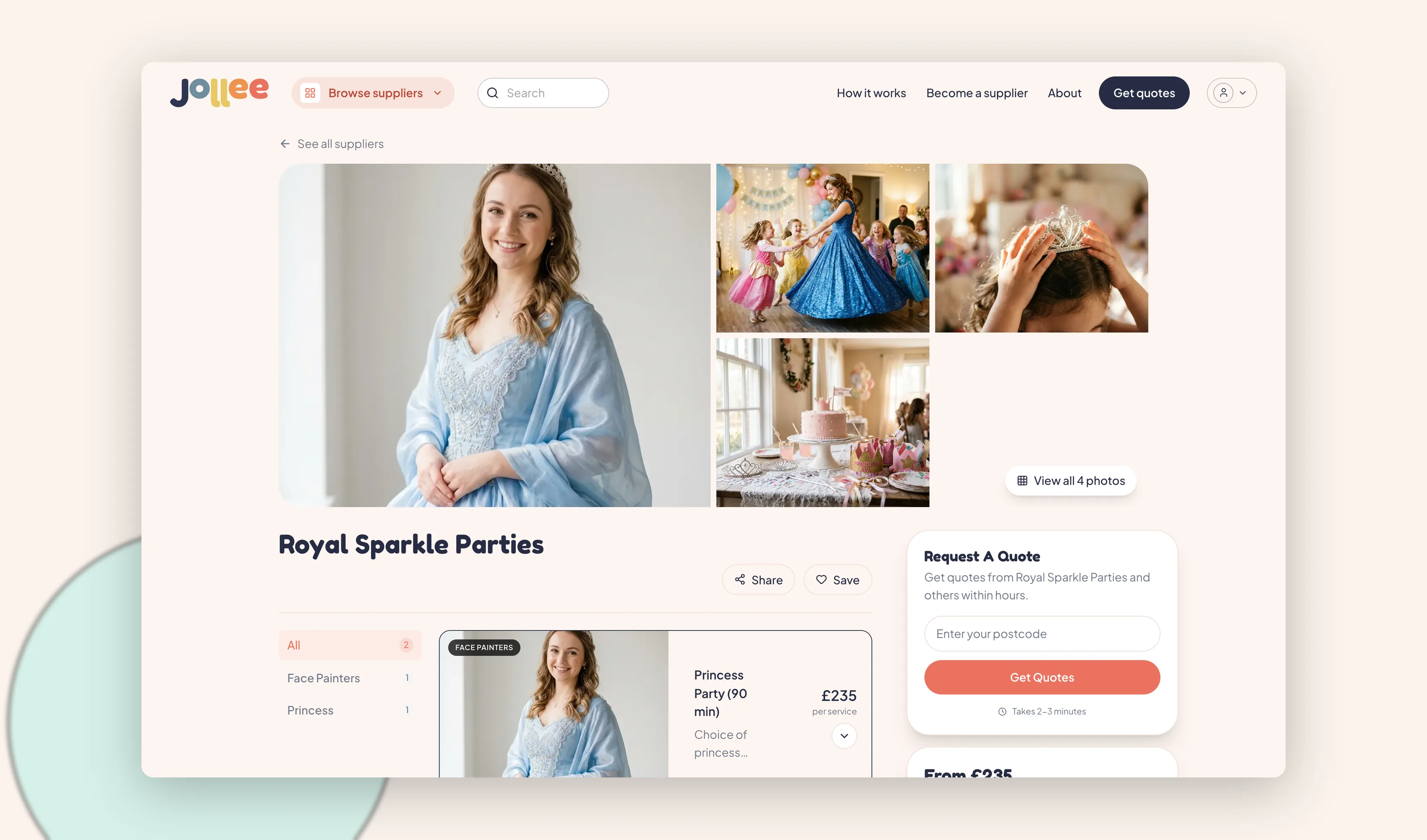 Jollee supplier profiles showcase