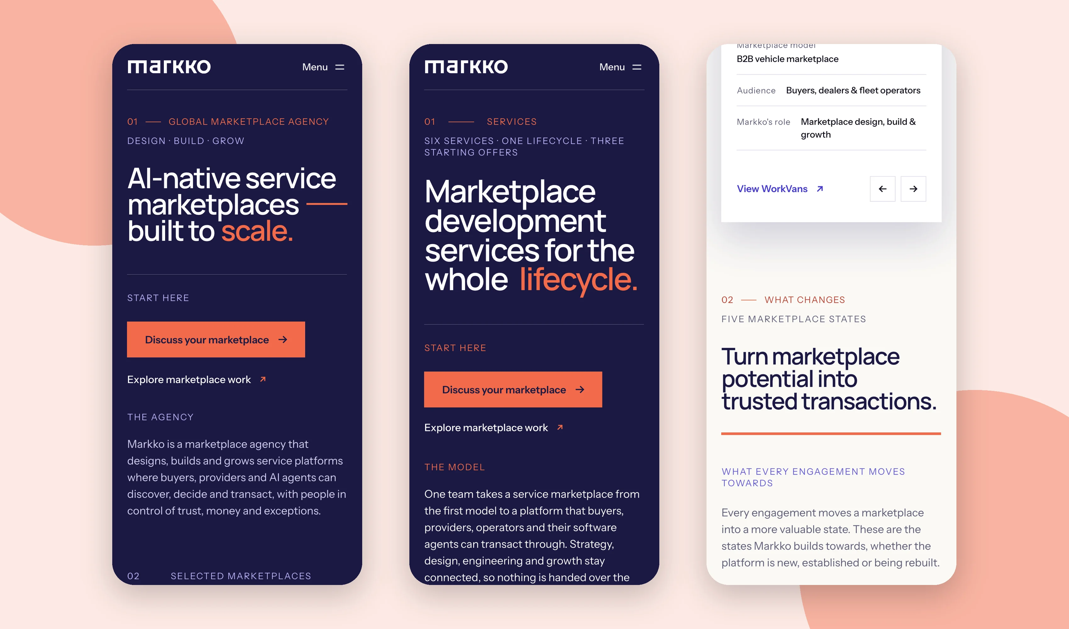 Markko responsive detail showcase