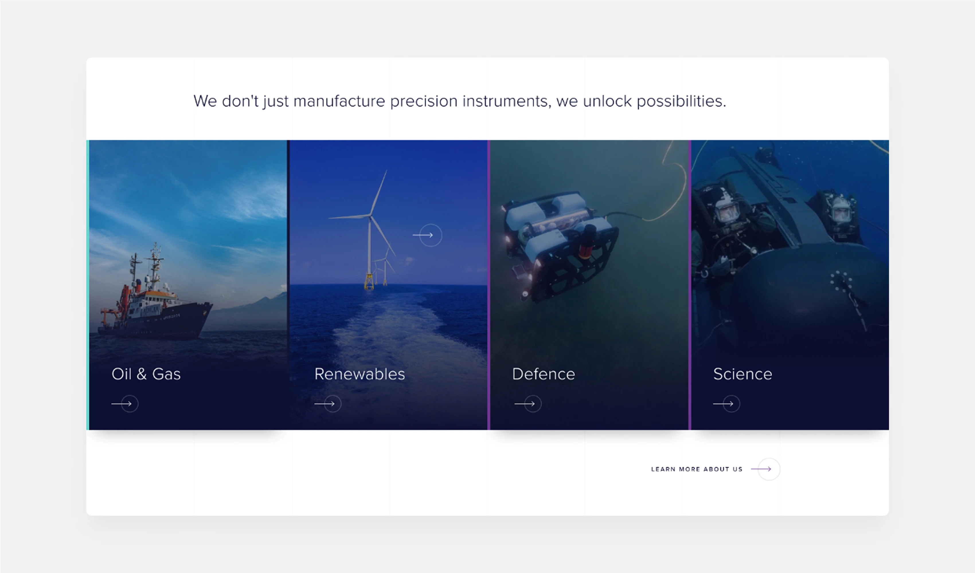 Sonardyne product detail showcase